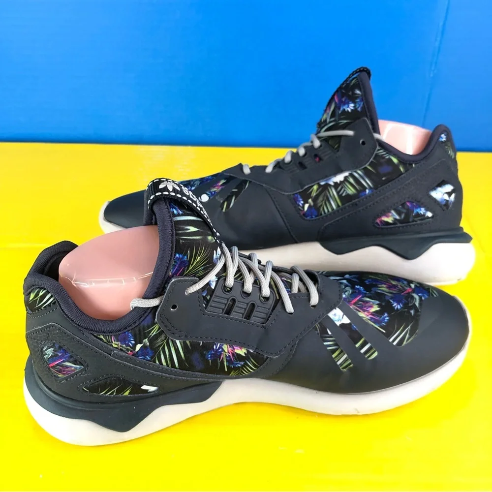 Adidas Tubular Runner Men’s Floral Athletic Sneakers Shoes Q16463 Size 8.5 - Picture 6 of 14